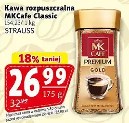 Prim Market Kawa rozpuszczalna MKCafe Classic STRAUSS oferta