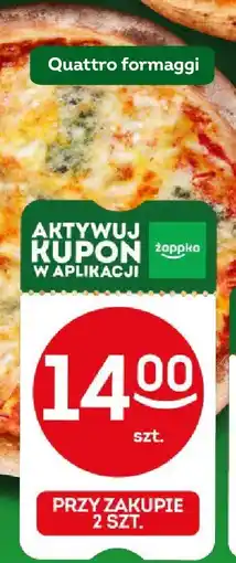 Żabka Pizza Quattro formaggi/Pepperoni/Capriciosa Żabka oferta