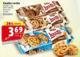 Prim Market Ciastka Lovita Dark choco/Peanuts/Cocoa ROSHEN oferta