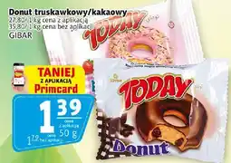 Prim Market Donut truskawkowy/kakaowy Today GIBAR oferta