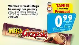 Prim Market Wafelek Grześki Mega kakaowy bez polewy COLIAN oferta