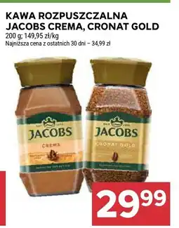 Stokrotka Kawa rozpuszczalna Jacobs Crema, Cronat Gold oferta