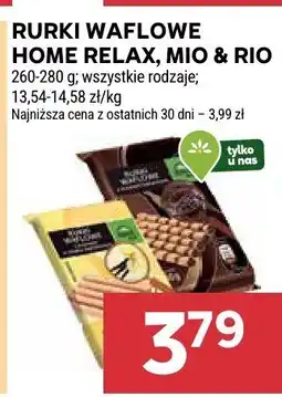 Stokrotka Rurki waflowe Home Relax, Mio & Rio oferta