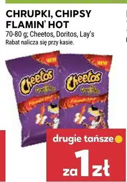 Stokrotka Chrupki, chipsy Flamin Hot Cheetos, Doritos, Lay's oferta