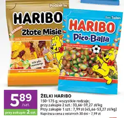 Stokrotka Żelki Haribo Złote Misie, Pico-Balla oferta