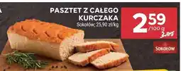 Stokrotka Wędlina pasztet z całego kurczaka Sokołów oferta