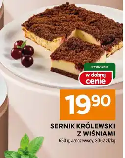 Stokrotka Sernik królewski z wiśniami Janczewscy oferta