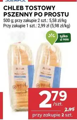 Stokrotka Chleb tostowy pszenny po prostu Stokrotka oferta