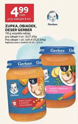 Stokrotka Zupka, obiadek, deser gerber oferta
