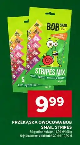 Stokrotka Przekąska owocowa Bob Snail Stripes oferta