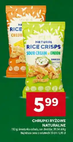 Stokrotka Chrupki ryżowe naturalne Natural Rice Crisps oferta