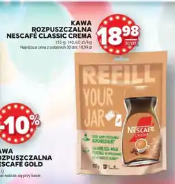 Stokrotka Kawa rozpuszczalna Nescafe Classic Crema oferta