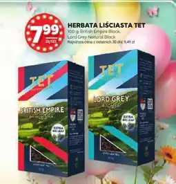 Stokrotka Herbata liściasta TET British Empire Black/Lord Grey Natural Black oferta