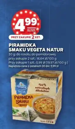 Stokrotka Piramidka smaku Vegeta Natur oferta