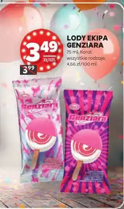 Stokrotka Lody Ekipa Geniziara Koral oferta