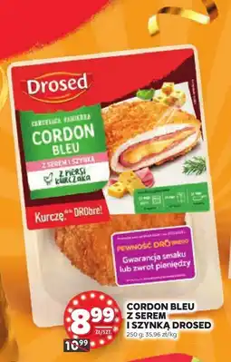 Stokrotka Cordon Bleu z serem i szynką Drosed oferta