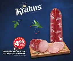 Stokrotka Kiełbasa królewska z szynki od szwagra Krakus oferta