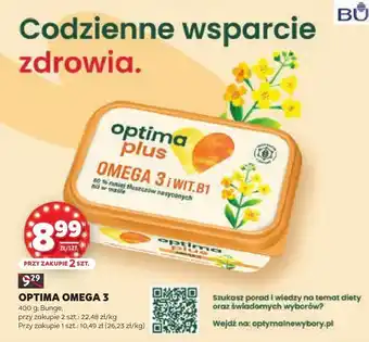 Stokrotka Margaryna Optima Omega 3 Bunge oferta