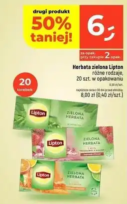 Dealz Herbata pure Lipton Clear Green oferta