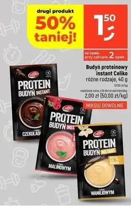 Dealz Budyń proteinowy waniliowy Celiko oferta