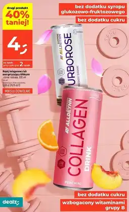 Dealz Napój turborose zero cukru Alldeynn oferta
