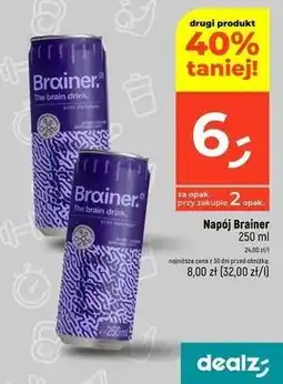 Dealz Napój Brainer oferta