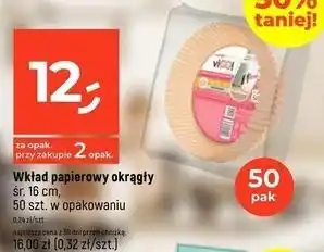 Dealz Foremki papierowe do frytkownicy 16 cm Vigo! oferta