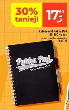 Dealz Kołozeszyt b5/200 kartek oferta