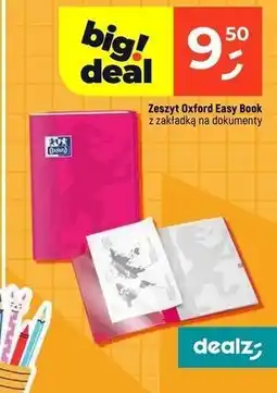 Dealz Zeszyt easy book a5/60 k kratka Oxford oferta