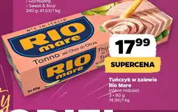 Netto Tuńczyk Rio Mare w zalewie różne rodzaje oferta