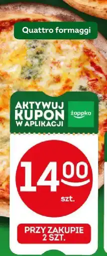 Żabka Pizza Quattro formaggi Żabka oferta