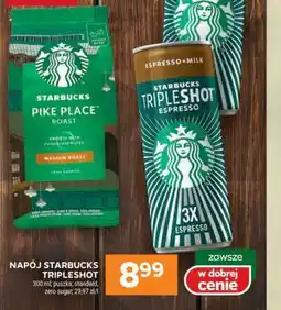 Stokrotka Market Napój Starbucks Tripleshot oferta