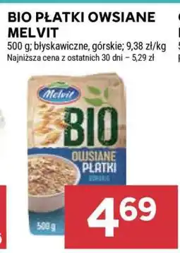 Stokrotka Market BIO Płatki Owsiane Melvit oferta