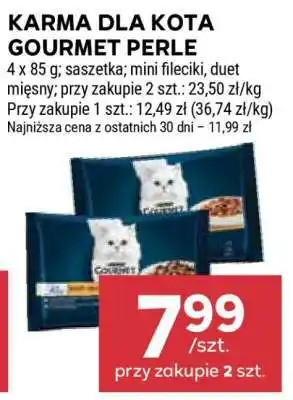 Stokrotka Market Karma dla kota Gourmet Perle oferta