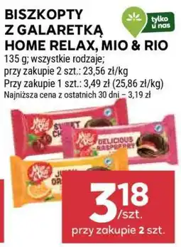 Stokrotka Market Biszkopty z galaretką Home Relax, Mio&Rio oferta