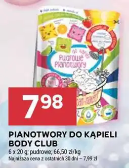 Stokrotka Market PIANOTWORY DO KĄPIELI BODY CLUB oferta