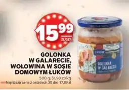 Stokrotka Market Golonka w galarecie, wołowina w sosie domowym Łuków oferta