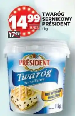 Stokrotka Market Twaróg sernikowy PRÉSIDENT oferta