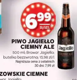 Stokrotka Market PIWO JAGIEŁŁO CIEMNY ALE oferta