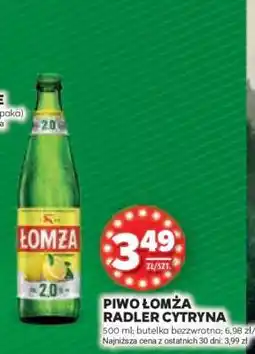 Stokrotka Market Piwo Łomża Radler Cytryna oferta