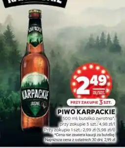 Stokrotka Market Piwo KARPACKIE oferta