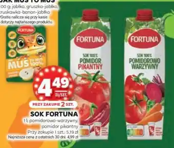 Stokrotka Market Sok Fortuna oferta