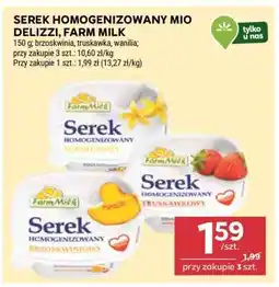 Stokrotka Market Serek homogenizowany Mio Delizzi, Farm Milk oferta