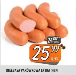 Społem Szczecin Kiełbasa parówkowa extra kier oferta