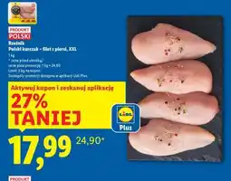 Lidl Polski kurczak - filet z piersi, XXL oferta