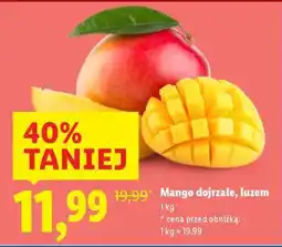 Lidl Mango dojrzałe, luzem oferta