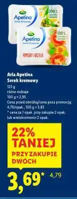 Lidl ARLA APETINA Serek kremowy oferta