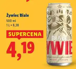 Lidl Żywiec Białe oferta