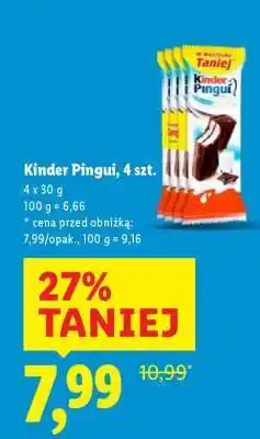 Lidl Kinder Pingui, 4 szt oferta