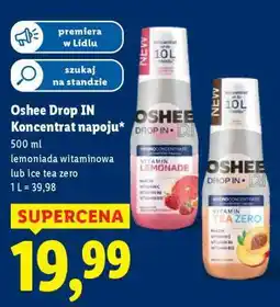 Lidl OSHEE DROP IN Koncentrat napoju oferta
